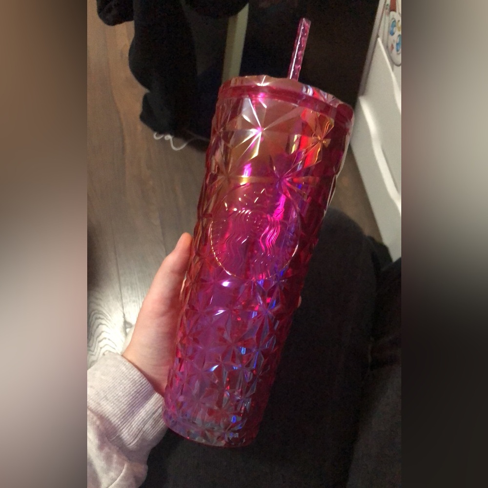 Starbucks Pink Iridescent Cup